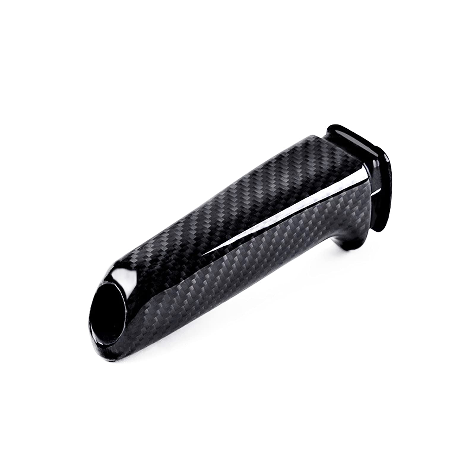 Handbremsgriffabdeckung (Echtcarbon) für BMW E90 E60 E46 E92 F30 F32 F20, verstellbarer Handbremsgriff aus Carbon für BMW 1 3 5er (Echtcarbon) von TZYSZDB