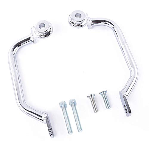 Motorrad Stahl Beifahrer Haltegriff für Z900RS Z950RS 2018 2019 2020 2021 2022 2023 2024 hinten Soziussitz Seitengriff Kit (Chrom) von TaTonCycle