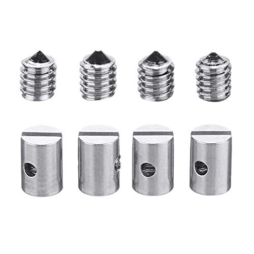 Tacell 8 StüCk LöTfreie Metall Kabel Nippel 5Mm Gas mit Schraube für Motorrad Roller Quad MäHer Auto Styling Werkzeuge Tacell 8 StüCk LöTfreie Metall Kabel Nippel 5Mm Gas mit Schraube für Motorrad Roller Quad MäHer Auto Styling Werkzeuge von Tacell
