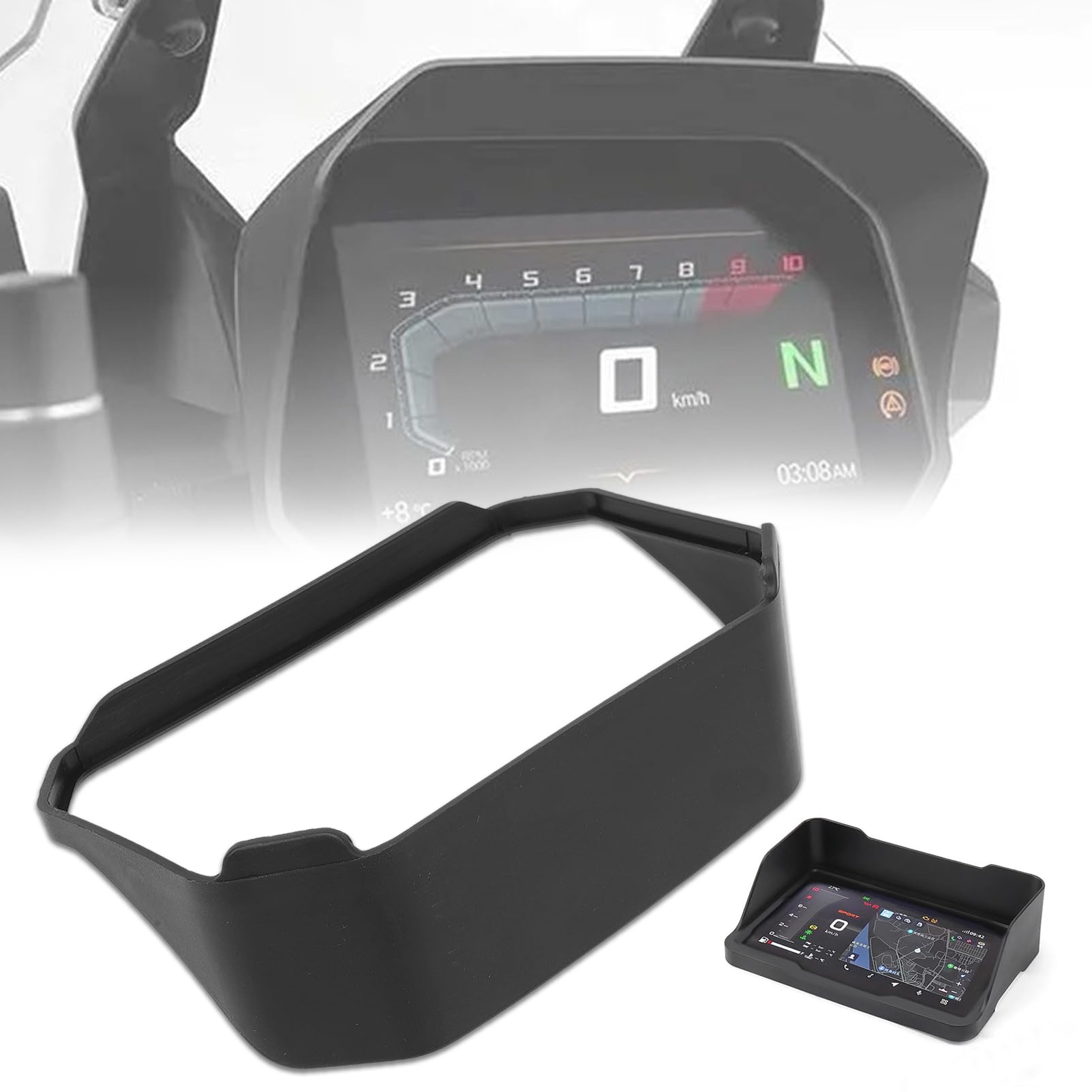 Taesayl Motorrad Armaturenbrett Visier Schutzabdeckung tapa protectora kompatibel mit B-MW R1200GS R1250GS F750GS F850GS Taesayl Motorrad Armaturenbrett Visier Schutzabdeckung tapa protectora kompatibel mit B-MW R1200GS R1250GS F750GS F850GS von Taesayl