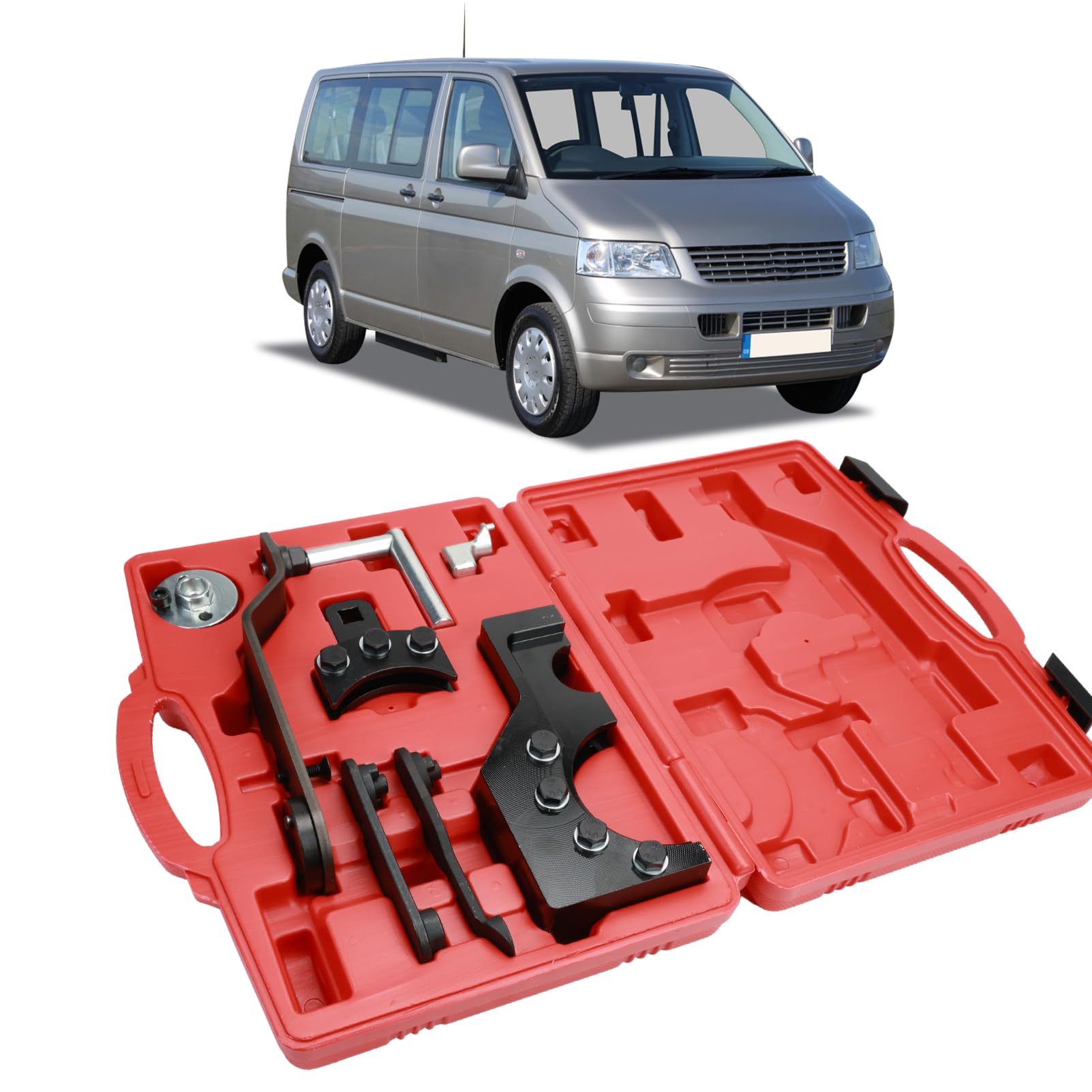Taesayl Nockenwellen Arretierwerkzeug Nockenwellen Verriegelung Werkzeug T10193 Kompatibel mit VW Transporter T5 2.5TDI PD 4.9D/TDI Motor T10194 T10191 T10199 T10226 Taesayl Nockenwellen Arretierwerkzeug Nockenwellen Verriegelung Werkzeug T10193 Kompatibel mit VW Transporter T5 2.5TDI PD 4.9D/TDI Motor T10194 T10191 T10199 T10226 von Taesayl