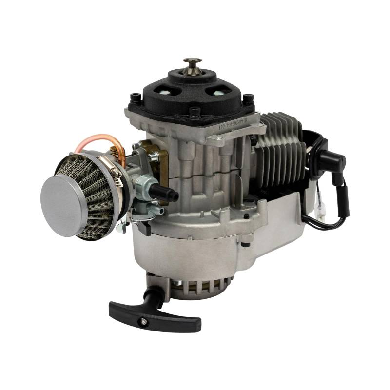 49CC Mini-Motorradmotor Pocket Bike Motor Pit Bike Vergaser,Motorräder Motor für 49CC Zweitakt-Motorräder von Tagowao
