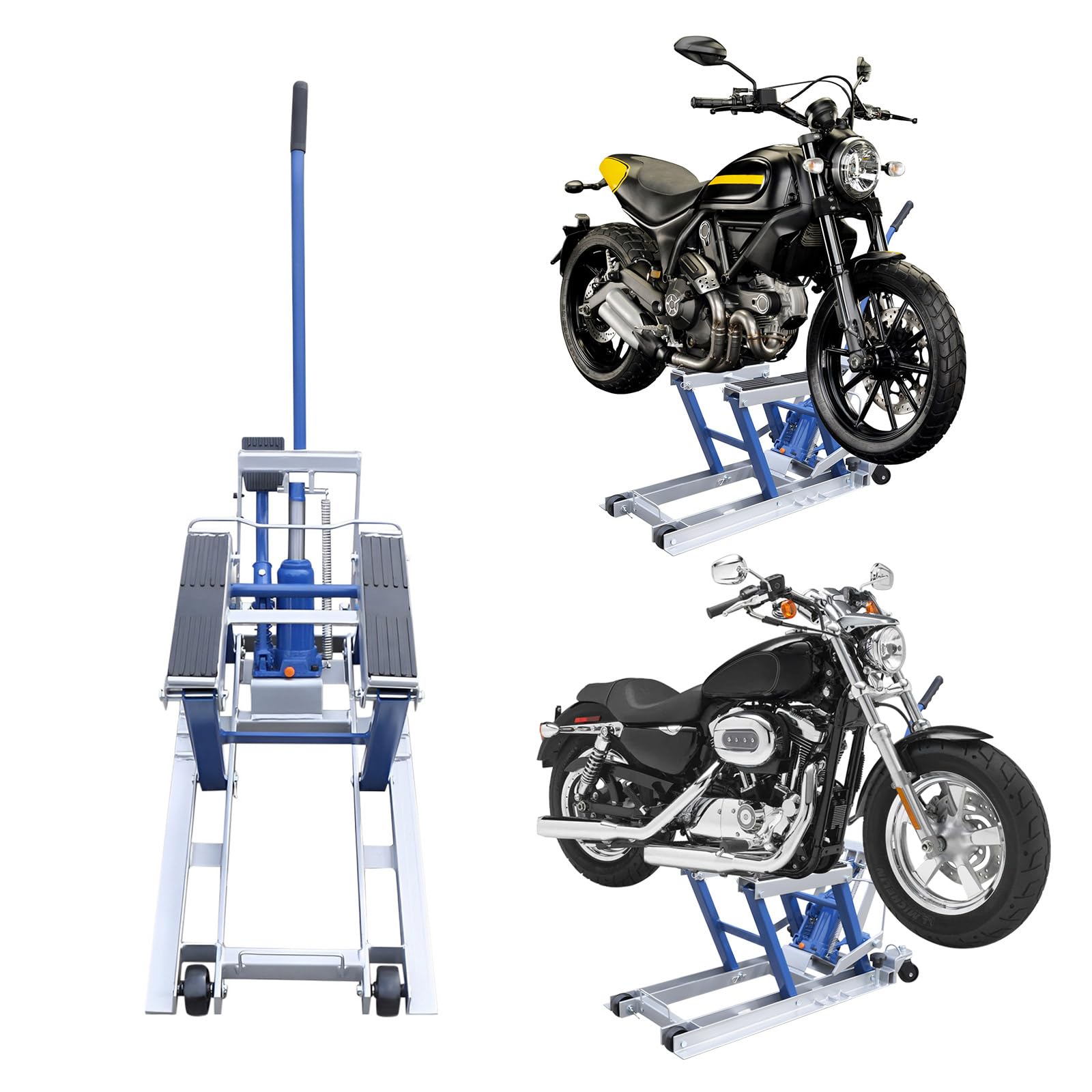 Tagowao Hydraulischer Motorrad-Reparaturständer, Hydraulik Motorradheber, 680kg Motorradhebebühne Montagebock Motorrad Hebebühne für Motorradreparatur Geeignet Tagowao Hydraulischer Motorrad-Reparaturständer, Hydraulik Motorradheber, 680kg Motorradhebebühne Montagebock Motorrad Hebebühne für Motorradreparatur Geeignet von Tagowao