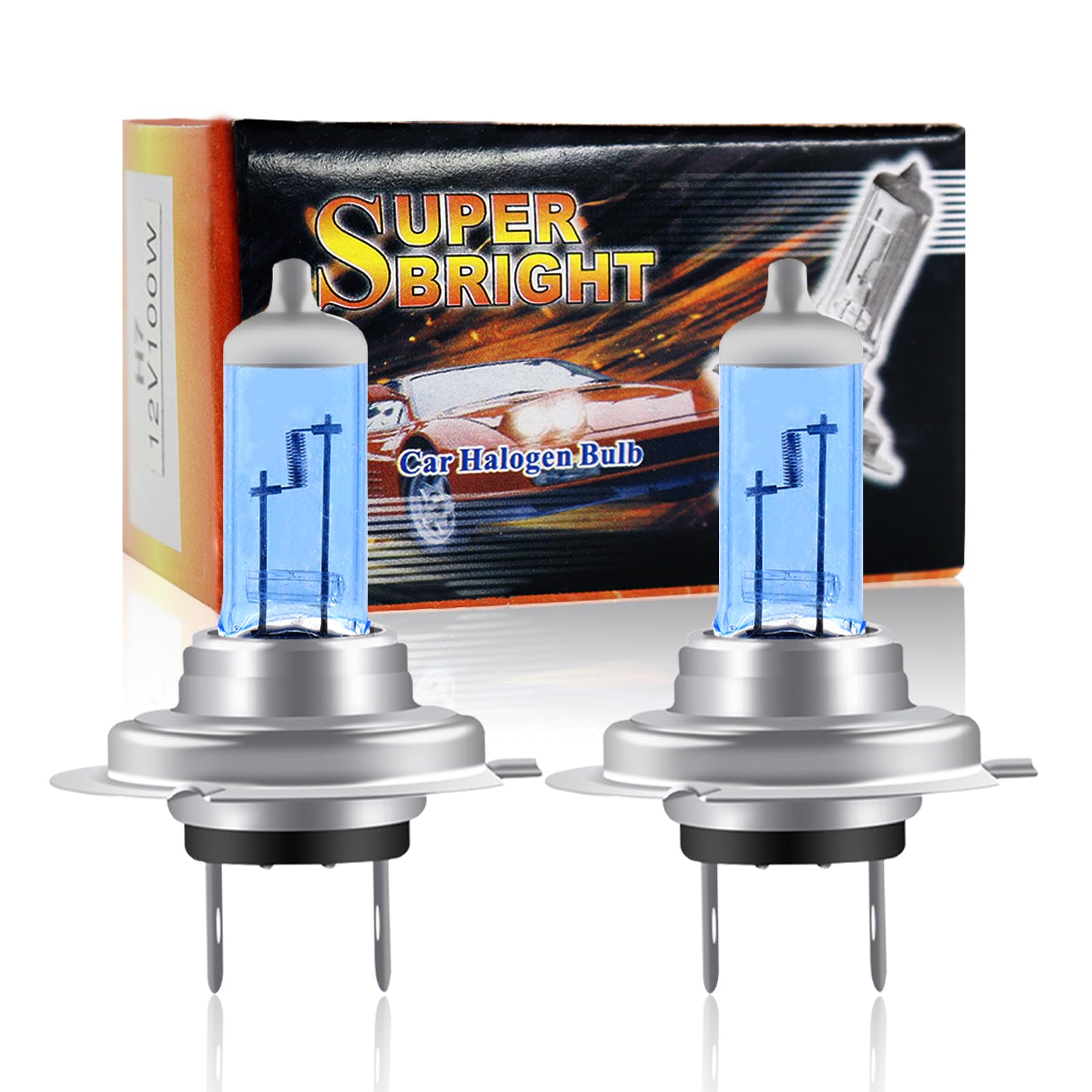 TaimeiMao H7 Halogen Lampe Auto H7 12V 100W Halogen Scheinwerfer Lampe Abblendlicht Halogen-Scheinwerferlampe h7 Birne schnelle Installation - 2 Stück TaimeiMao H7 Halogen Lampe Auto H7 12V 100W Halogen Scheinwerfer Lampe Abblendlicht Halogen-Scheinwerferlampe h7 Birne schnelle Installation - 2 Stück von TaimeiMao
