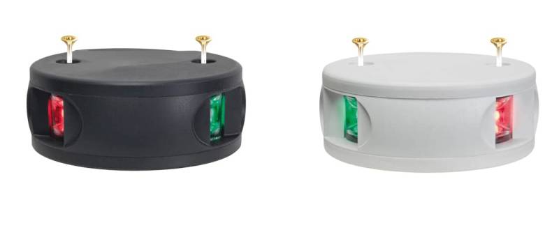 VidalMarine FEU DE Navigation Serie 34 LED Noir Bicolore von Talamex