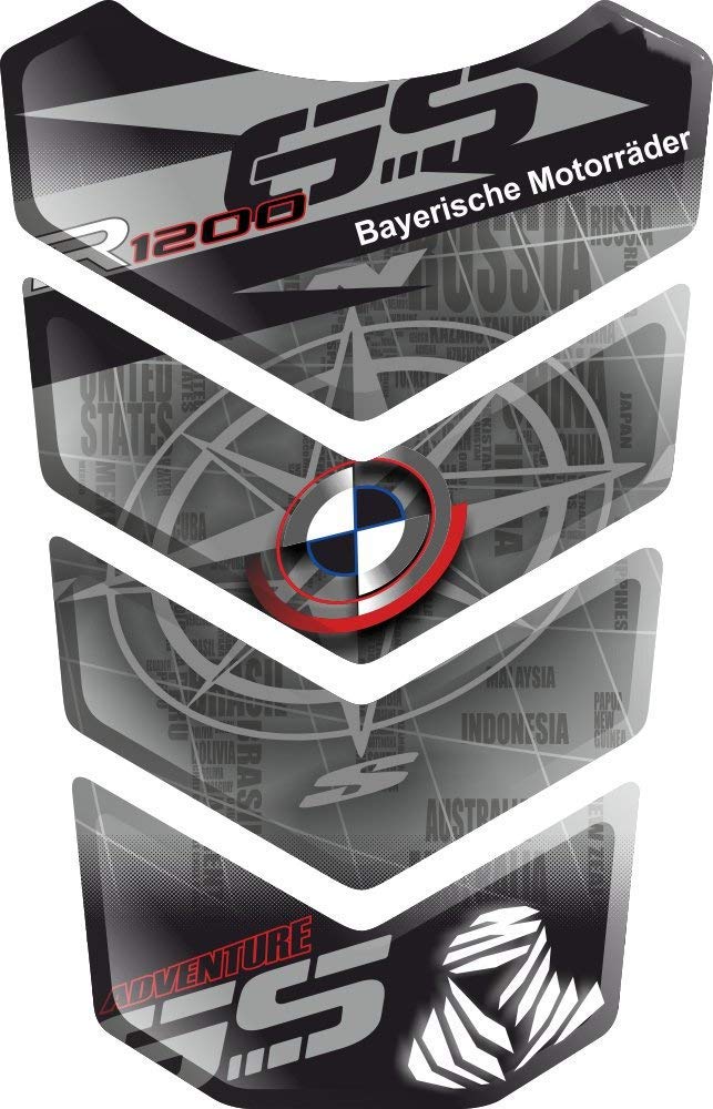 Tankdeckel, selbstklebend, für BMW R1200GS R 1200 R-1200-GS BMW-R1200GS GS GS Adventure ADV GS-Adv v2 von Tankpad