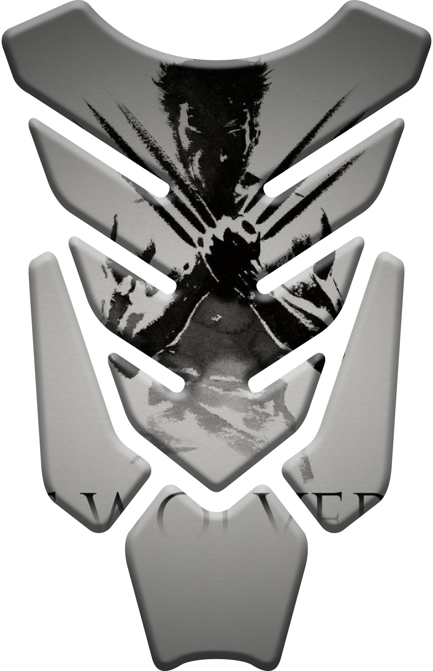 Tankpad Motorad Draht Muster Tankschutz KOMPATIBEL Polymer ,,XMen Logan Wolverine,, Tankpad Motorad Draht Muster Tankschutz KOMPATIBEL Polymer ,,XMen Logan Wolverine,, von Tankpad