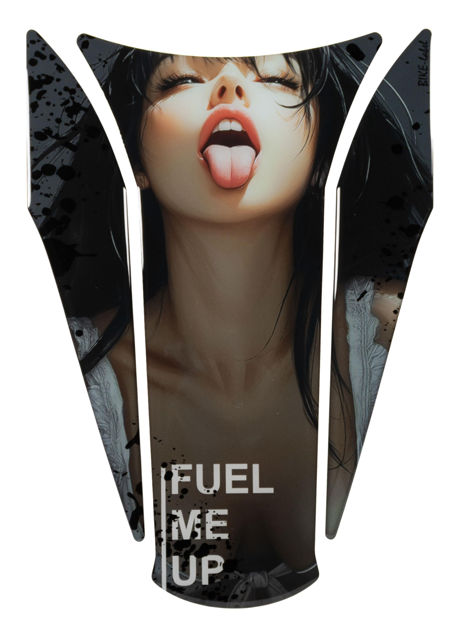 Tankpad Schutz Motorrad Gelpad 3D Fuel me up Woman schwarz weiß X509962VA Tankpad Schutz Motorrad Gelpad 3D Fuel me up Woman schwarz weiß X509962VA von Tankpad