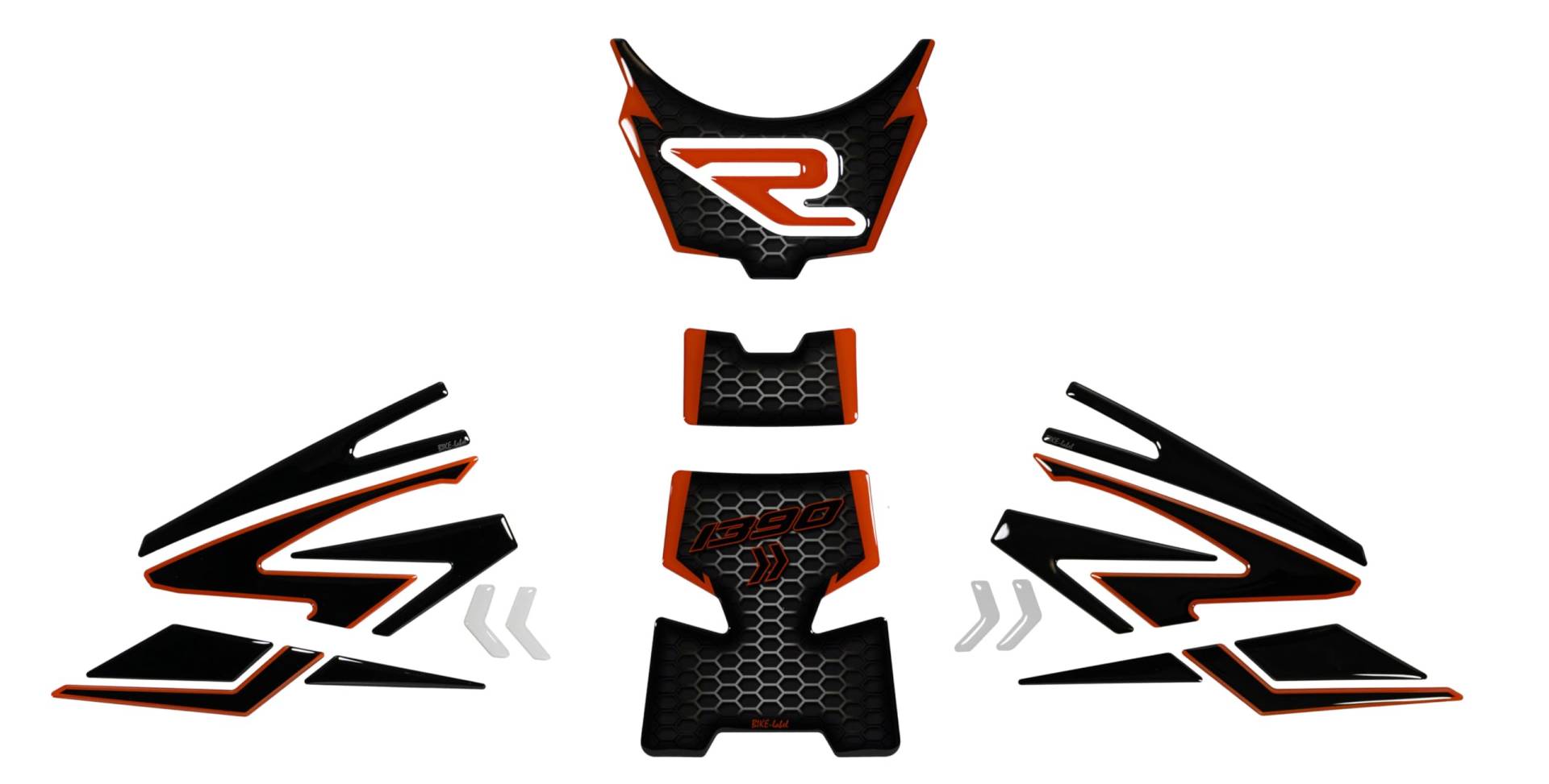 Tankpad Tankschutz Aufkleber-Set kompatibel für KTM 1390 Superduke R X850080VA Tankpad Tankschutz Aufkleber-Set kompatibel für KTM 1390 Superduke R X850080VA von Tankpad