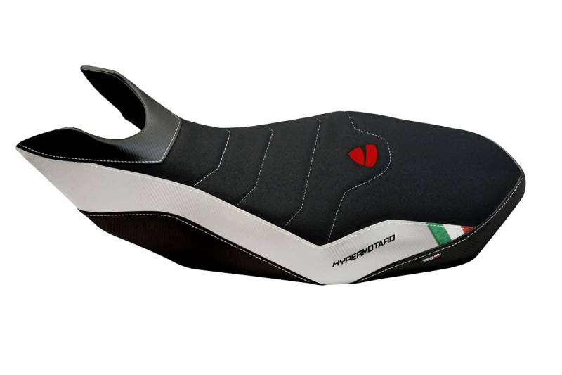 Tappezzeria Italia Sitzbezug kompatibel mit Ducati Hypermotard 796/1100/1100 EVO (07–12) Ribe 2 Ultragrip Modell von Tappezzeria Italia