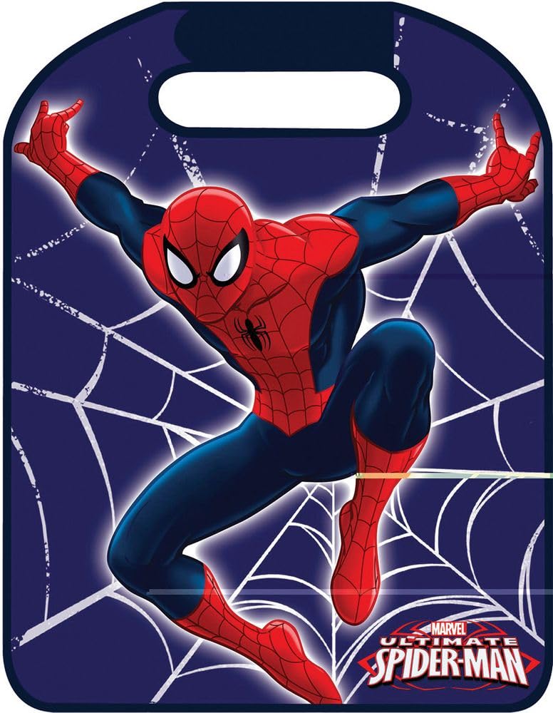 Spiderman Universal-Autositzschutz aus PVC mit Superhelden-Print für Kinder, Spiderman von TataWay in viaggio si cresce
