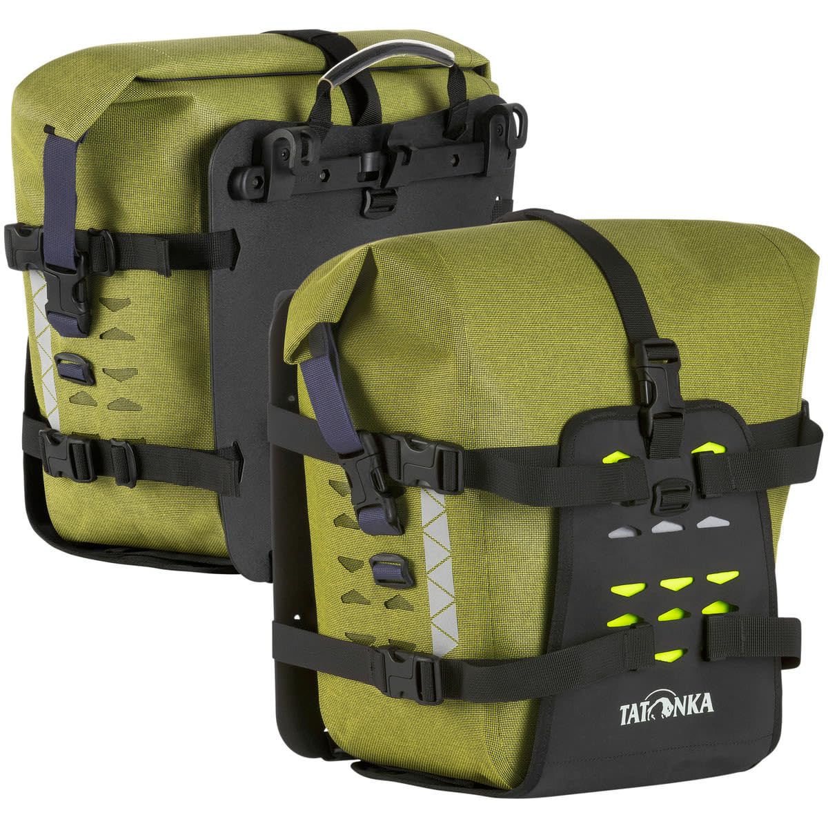 Tatonka Bike Pannier Pro Front Grün - Vielseitiges wasserdichtes Fahrradtaschen Set, Größe 34l - Farbe Lime Tatonka Bike Pannier Pro Front Grün - Vielseitiges wasserdichtes Fahrradtaschen Set, Größe 34l - Farbe Lime von Tatonka