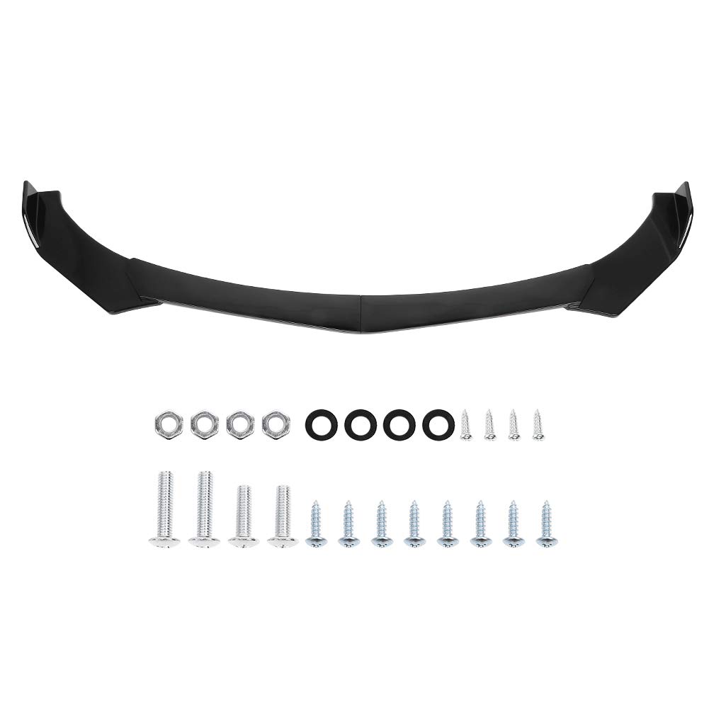 016 Auto Carbon W209 E350 2013 Frontschürze Lippe Splitte Body Kit Spoiler Glänzend Schwarz Universal Passend für Benz/// 016 Auto Carbon W209 E350 2013 Frontschürze Lippe Splitte Body Kit Spoiler Glänzend Schwarz Universal Passend für Benz/// von Tbest