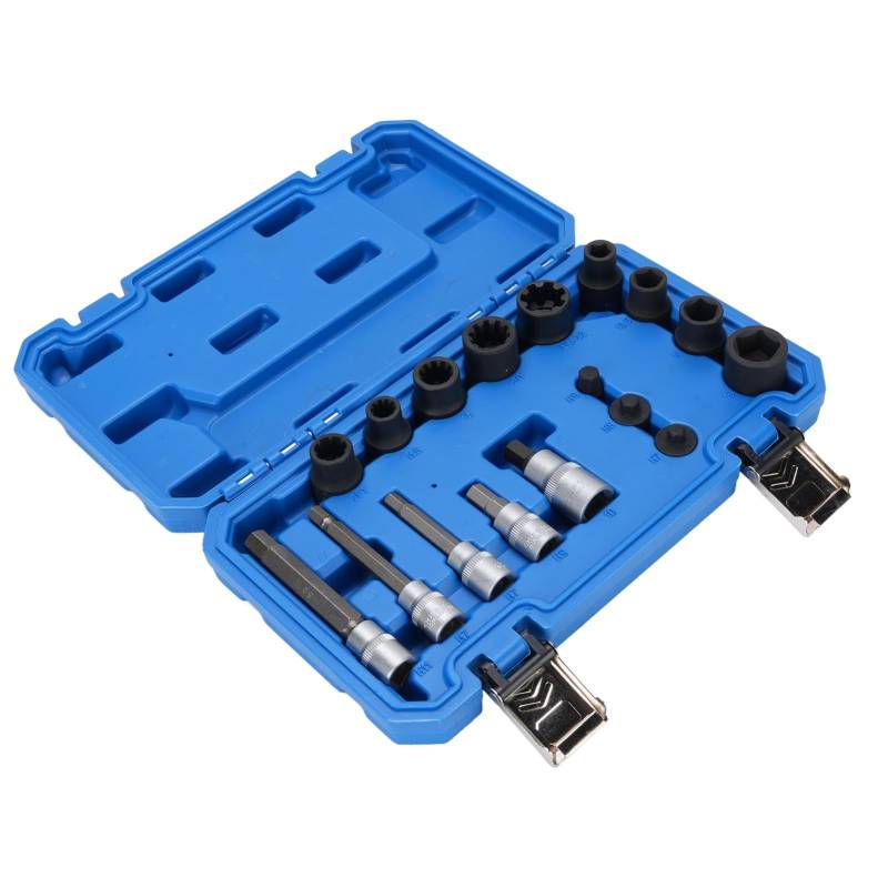 17 PCs Bremssattel Sockel Set 11.5 20 22mm CR Mo Stahl Stahl -Entfernung Werkzeug Kit Automotive von Tbest