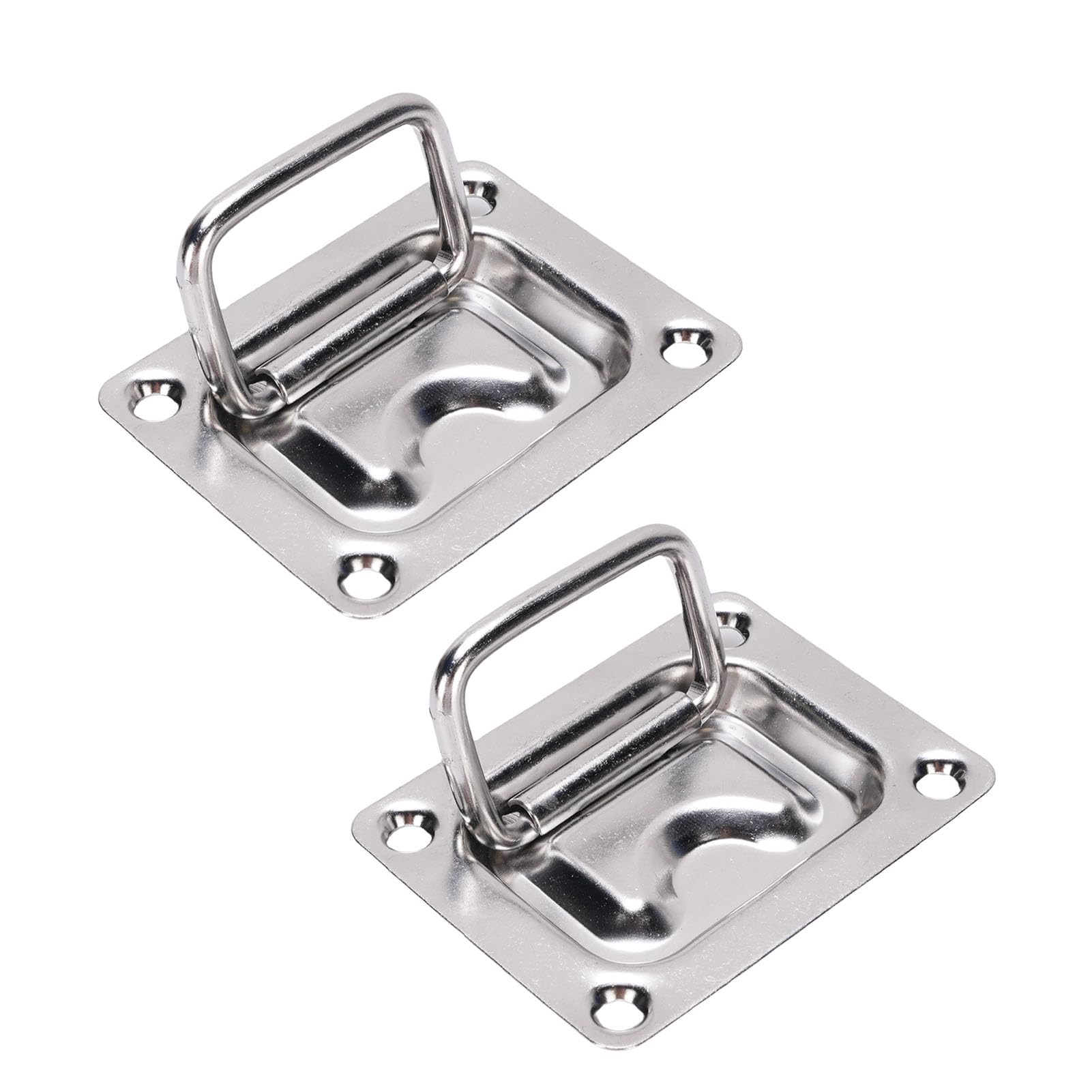 2 Stück Bündiger Ring-Zuggriff, Edelstahl-Bündigmontage-Ring-Zuggriff für Boote und Yachten, Langlebiger Luken-Zuggriff 2 Stück Bündiger Ring-Zuggriff, Edelstahl-Bündigmontage-Ring-Zuggriff für Boote und Yachten, Langlebiger Luken-Zuggriff von Tbest