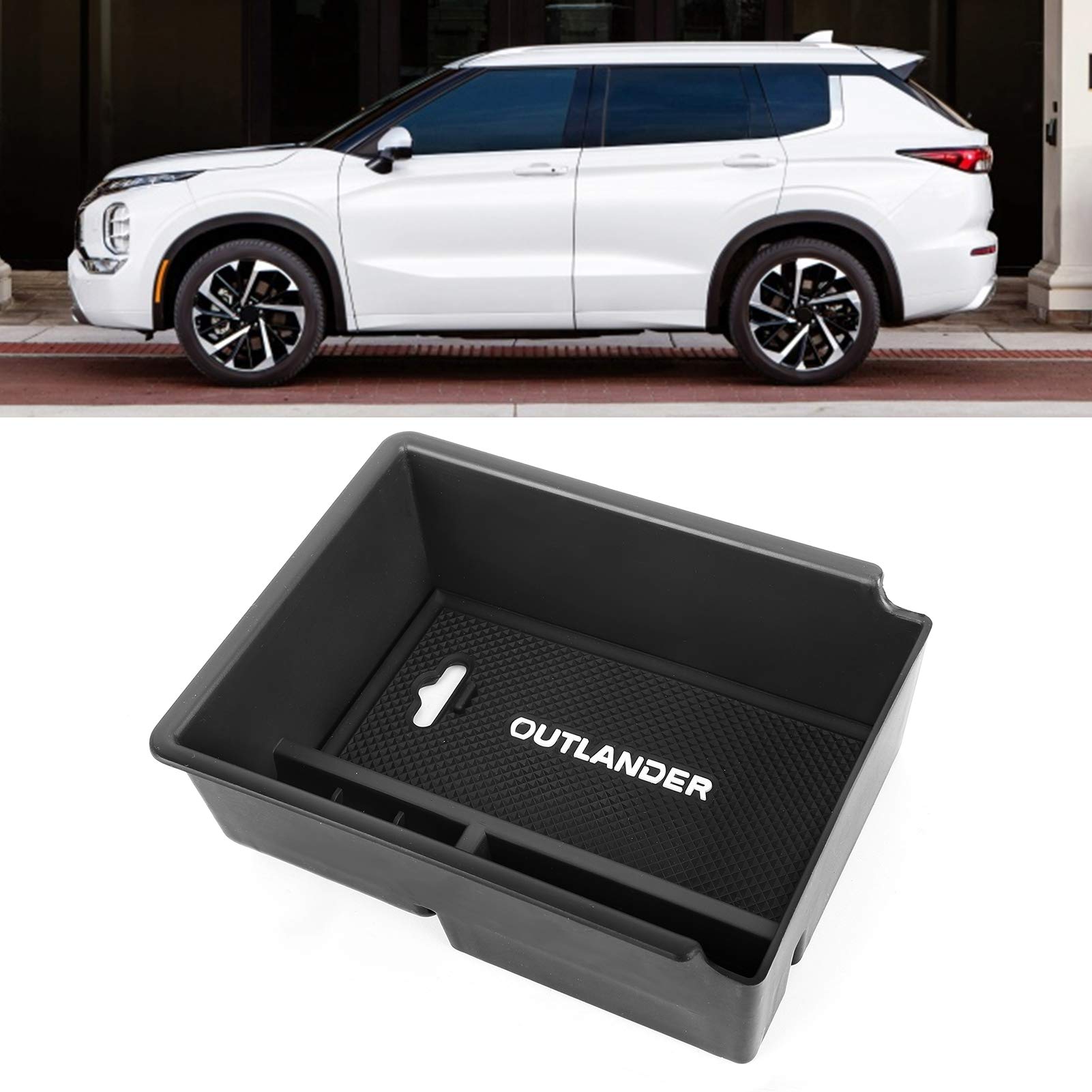 2020 Mitsubishi Outlander Aufbewahrungsbox Auto Mittelkonsole Aufbewahrungsbox Armlehnenablage Passend für Mitsubishi Outlander 2019-2020 von Tbest