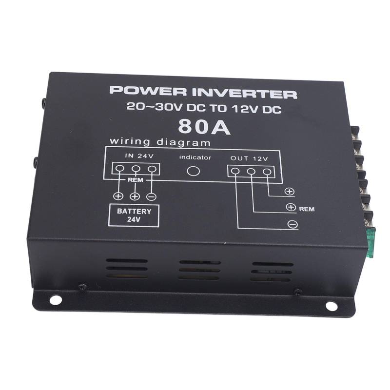 24 V Bis 12 V September -Spannungswandler mit Temperaturregelung für Fahrzeuge (80A) von Tbest