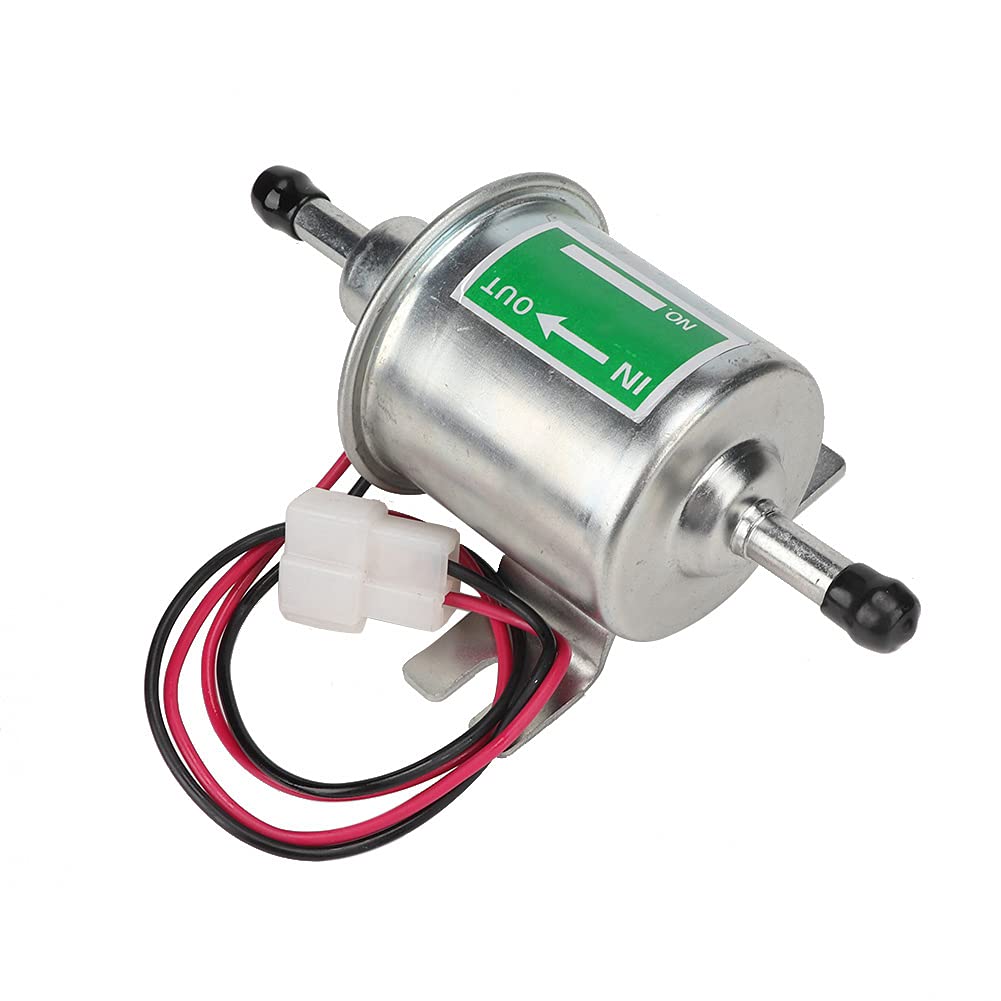 24 V Kraftstoffpumpe Universal Auto Boot Eleksche Inline-Filter in Ersatz (Silber) inpumpe für iner eleksch von Tbest