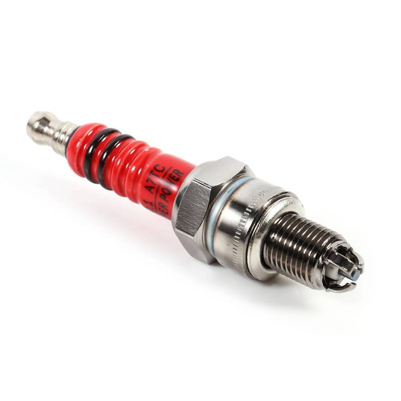Tuning zündkerze, Elektroden Zündkerze, Motorrad Motor Zündkerze Hochleistungs Unipolare Zündkerze für Scooter ATV Quads GY6 von Tbest