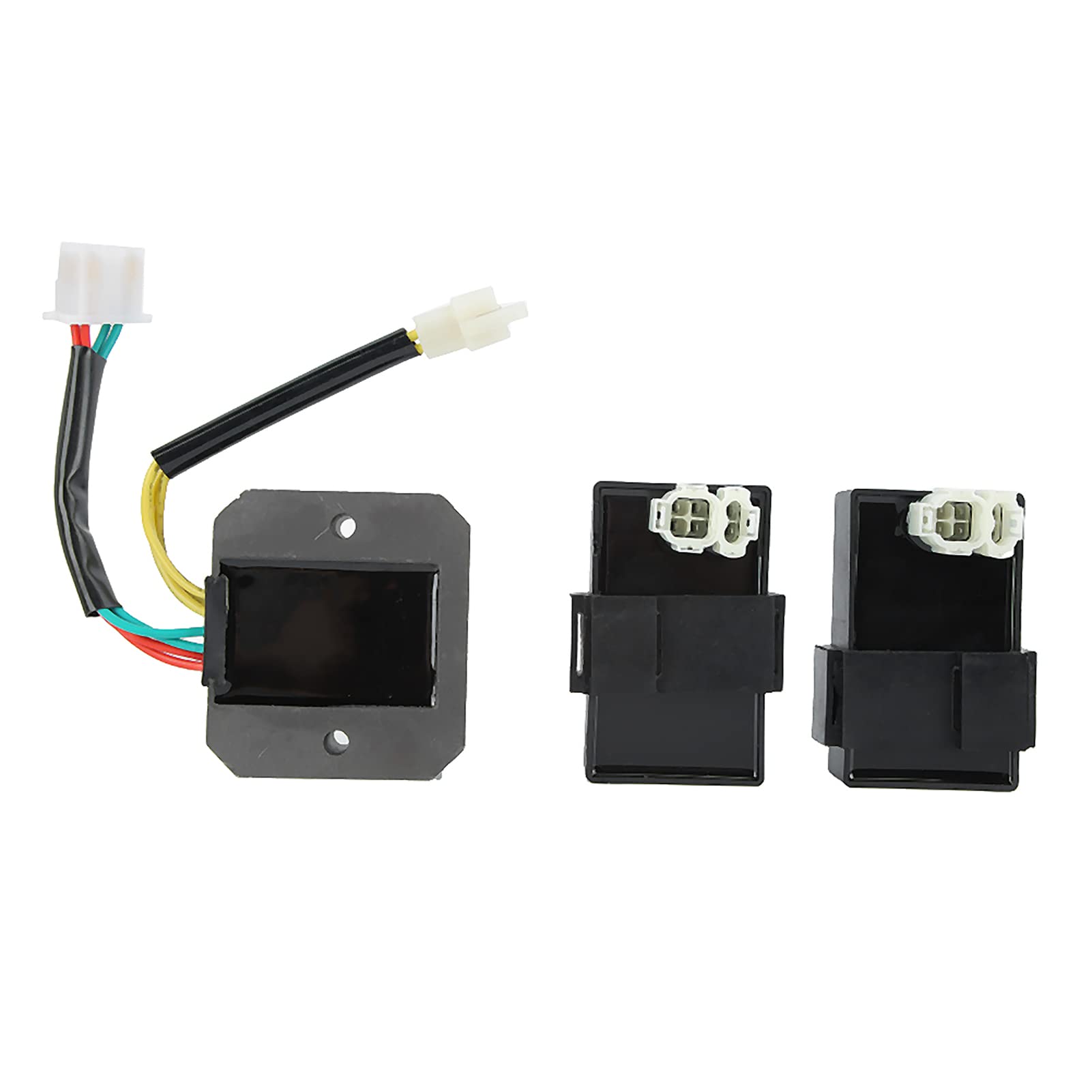 3 Teile/Set CDI Doppel-Zündregler-Gleichrichterbaugruppe, CDI-Zündmodul-Ersatz für XL 600 V Transalp 1989-1996 3 Teile/Set CDI Doppel-Zündregler-Gleichrichterbaugruppe, CDI-Zündmodul-Ersatz für XL 600 V Transalp 1989-1996 von Tbest