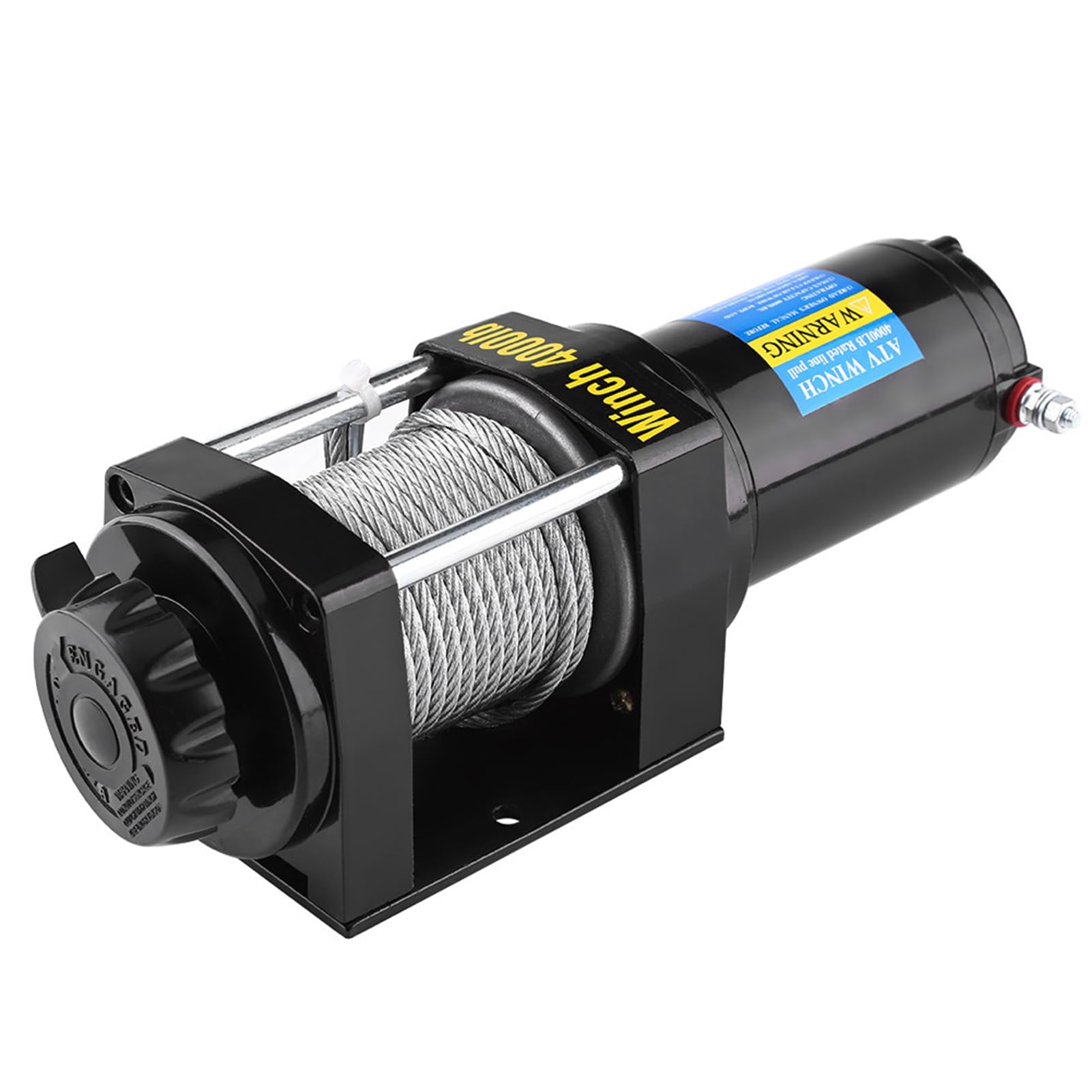 4000lb Electric Winch 12V Stahlkabel -Seilwagen Quad -Fahrrad ATV Anhängerausrüstung von Tbest