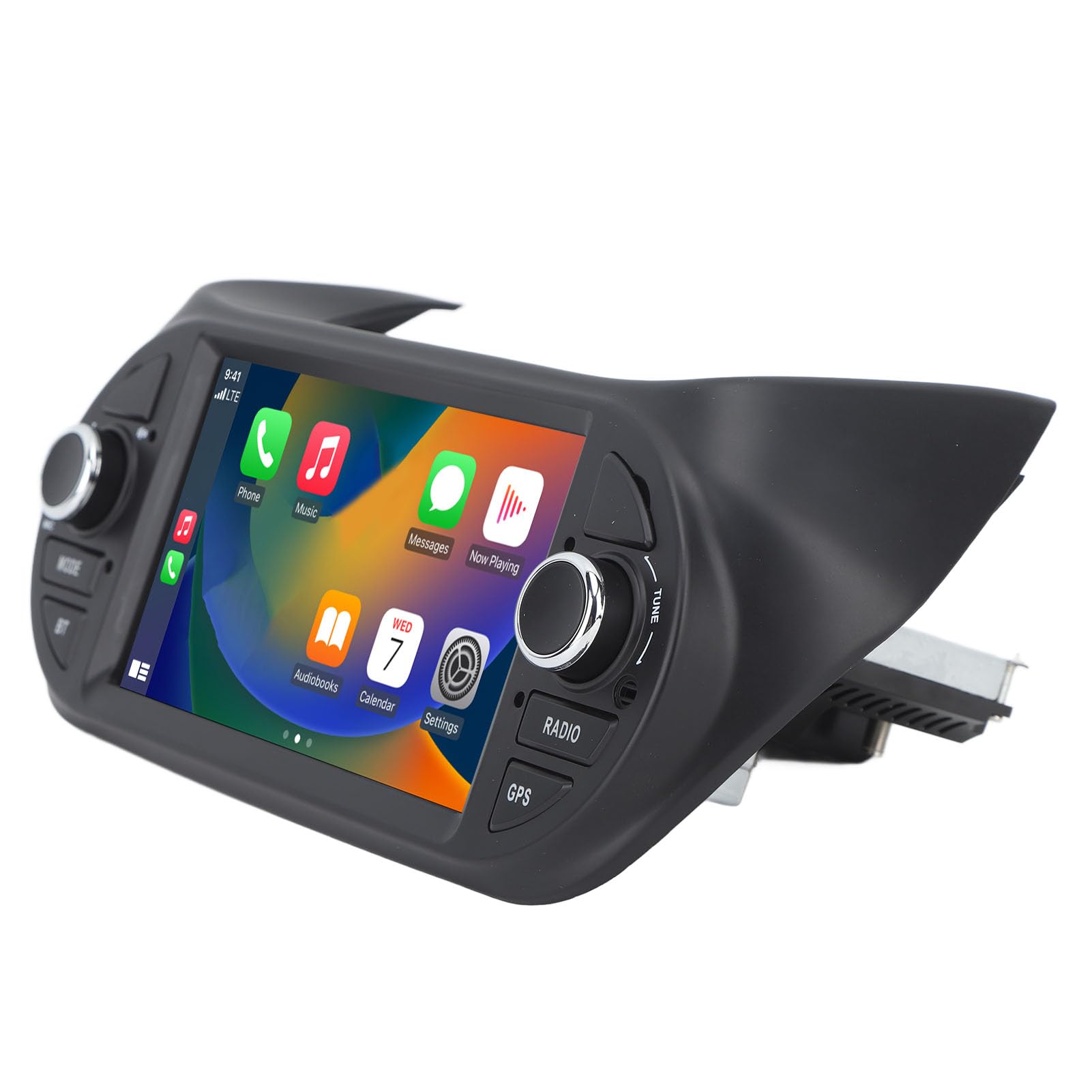 Autoradio-Stereo-Player 7-Zoll-Auto-Multimedia-Player 2G 32G ROM-Radio-Stereo-GPS-Navigationsplayer HD-Touchscreen-Ersatz für Fiat Fiorino von Tbest
