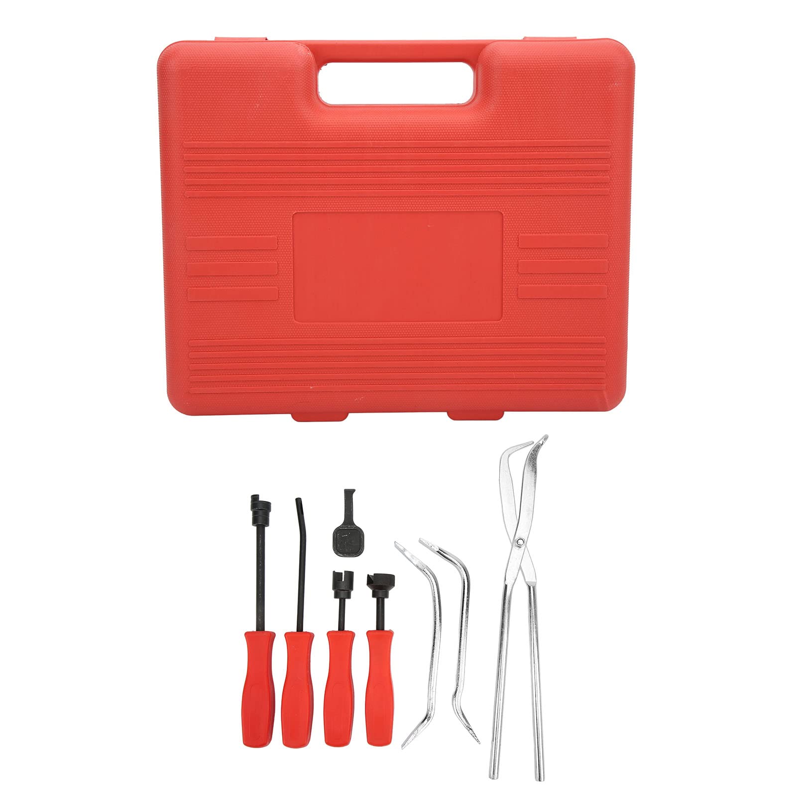 8PCS Drum Brake Puller Tool Kit, Universal-Trommelbremsen-Einstellwerkzeug 45 Stahl-Oxidations-Chromat-Beschichtung mit Aufbewahrungsbox von Tbest