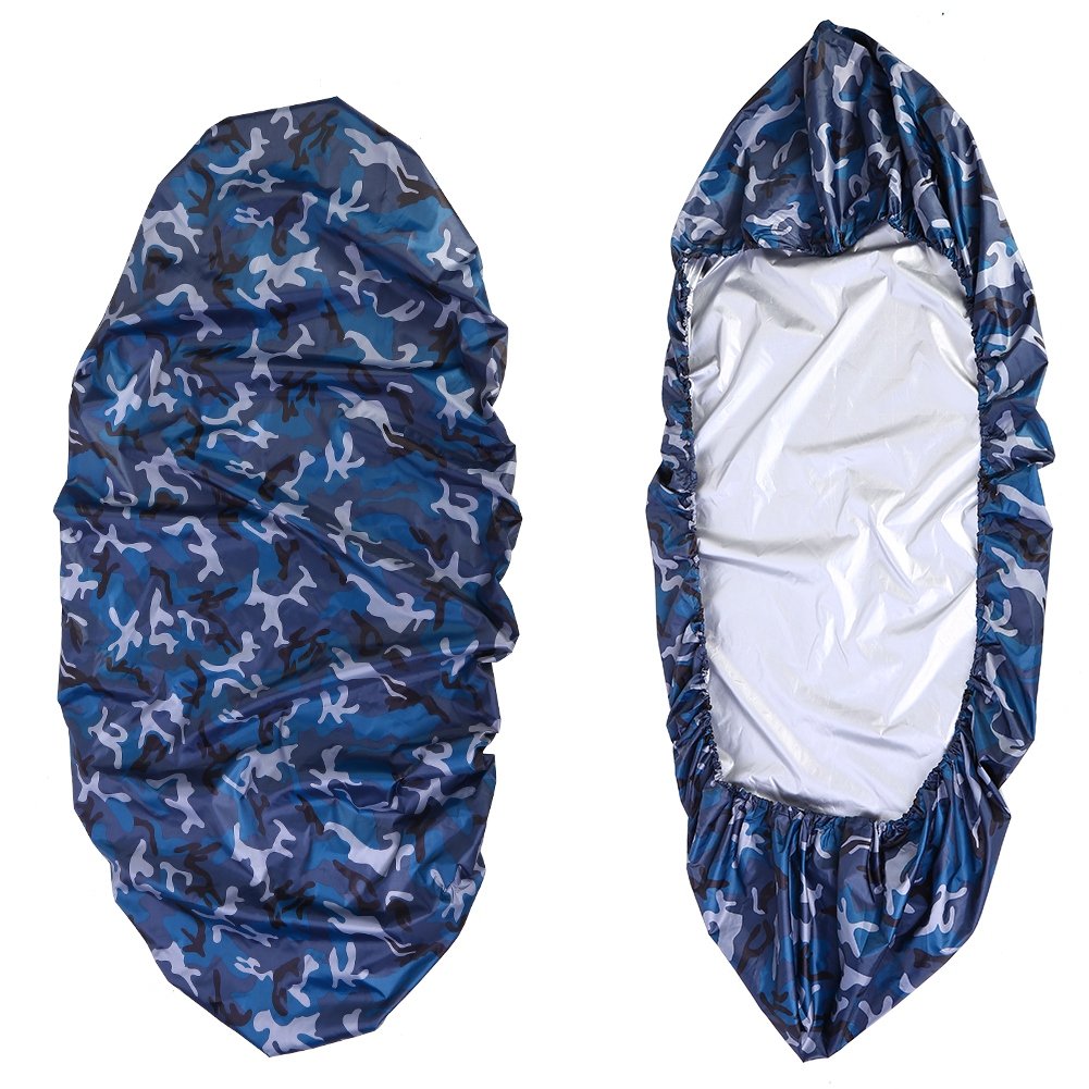 Aufbewahrungstasche aus Kajak, 4,5 m, für Boote, Kanu, wasserdicht, UV, Sonnenschutz, Staubschutz, Sonnenblock, für 3,6 – 4 m, Kajak, Boot, Kanu (Ozean-Tarnung) von Tbest