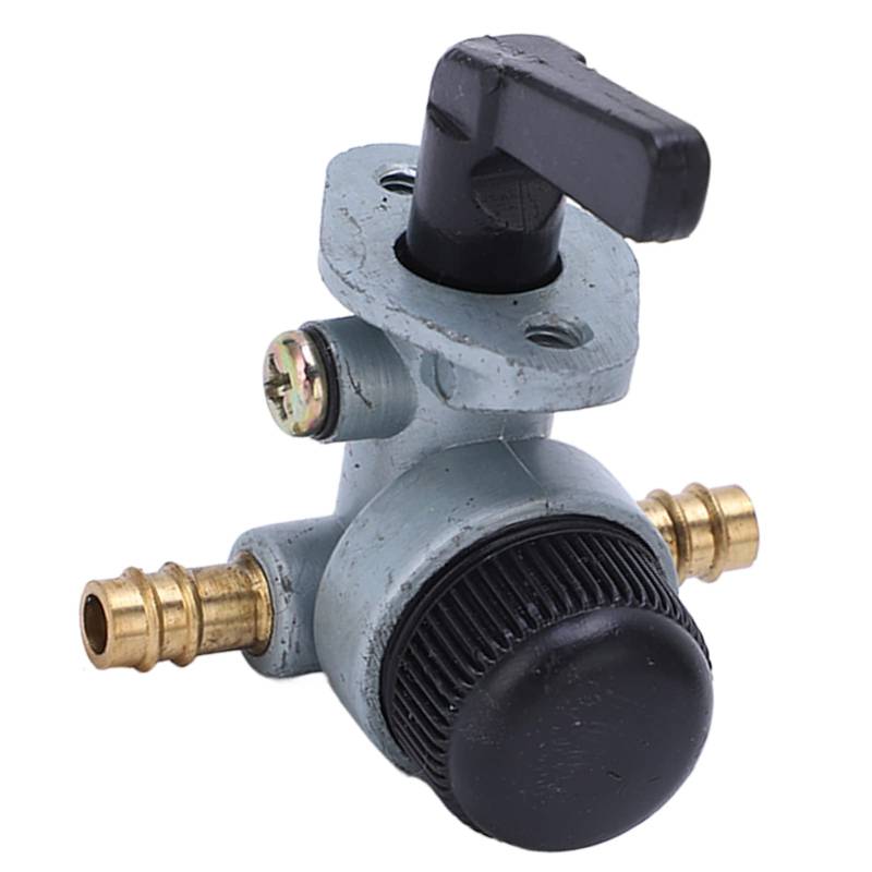 Tbest Benzin-Schalter, Außenbordmotor-Kraftstoffhahn, ABS, Metalllegierung, Boot, Benzin, Neuwertig, Kraftstoffhahn, Marine-Außenbordmotor-Fuel-Tank-Selector-Switch, 458822031 von Tbest