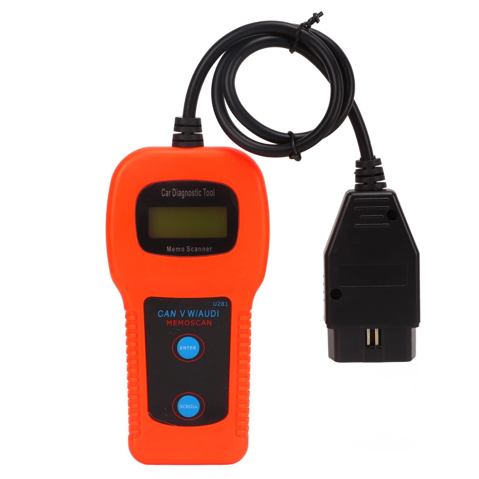 Auto-Codeleser, U281 OBD2-Codeleser DTC-Scan, Schnelles Diagnose-Reset, Diagnoseprüfwerkzeug, Ersatz für Auto, Fahrzeug von Tbest