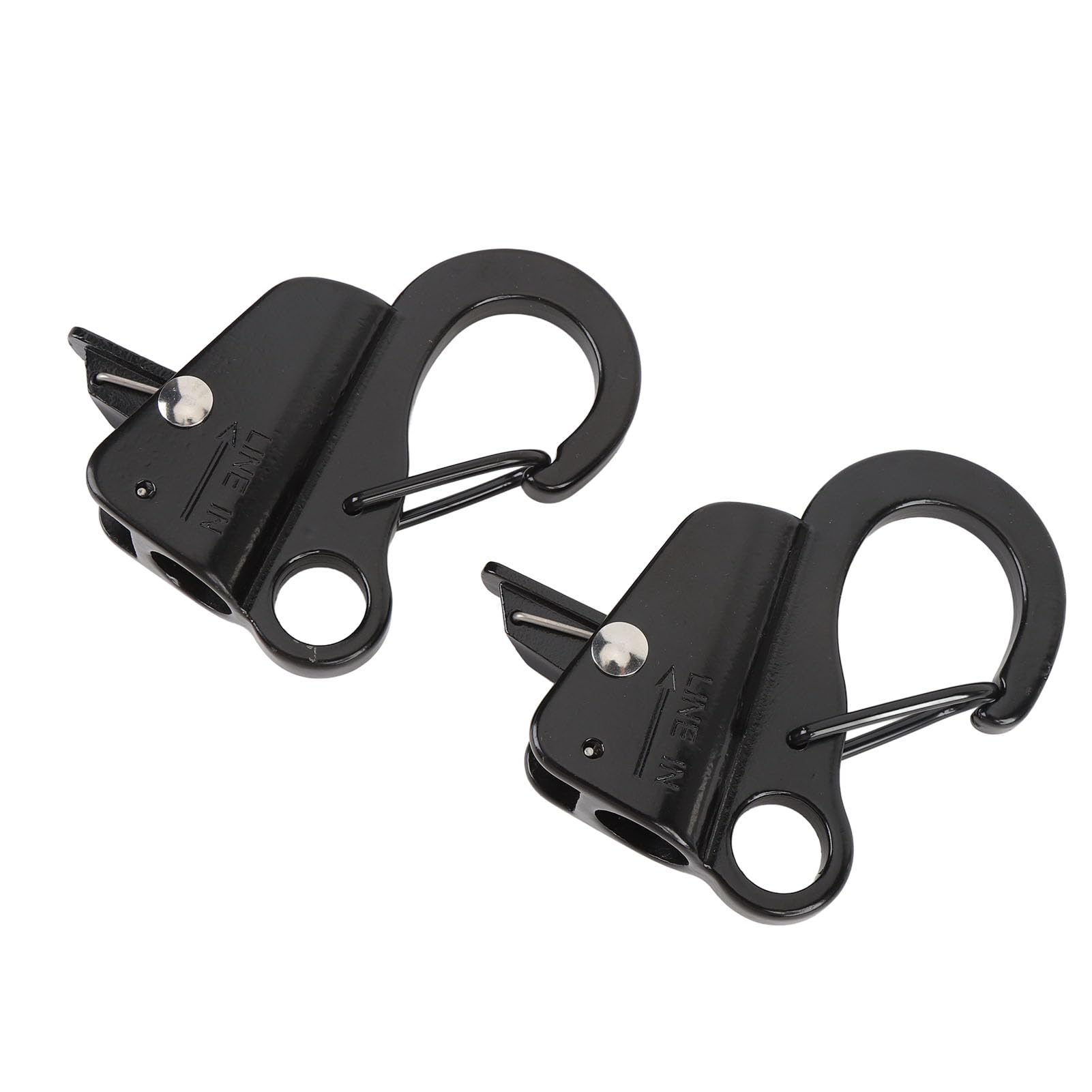 Bootsgüter Edelstahl Schnellfreisetzungen Stoßfänger 2pcs für 3/8 Zoll Bis 5/8 -Zoll -Seil Schwarz Bootsgüter Edelstahl Schnellfreisetzungen Stoßfänger 2pcs für 3/8 Zoll Bis 5/8 -Zoll -Seil Schwarz von Tbest