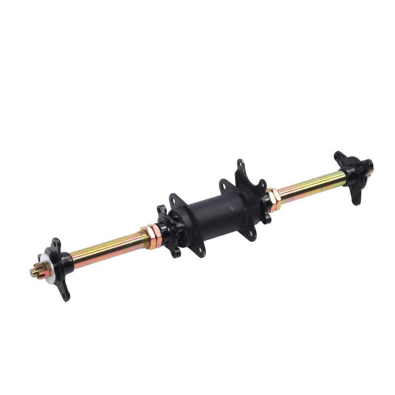 Go Kart Stahllegierung Hinterachse Strong & mit Bremsscheibenhalter für Go Karting ATV & Drift Trike von Tbest