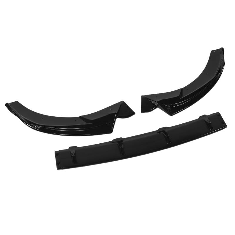 Kinnspoiler Frontlippenkörper-Kit, Vordere Stoßfänger Lipglossy Black Stylish Look Kinnspoiler SQ5 FY SLINE 2021-2024 Verbesserung des Außenaussehens des Autos von Tbest