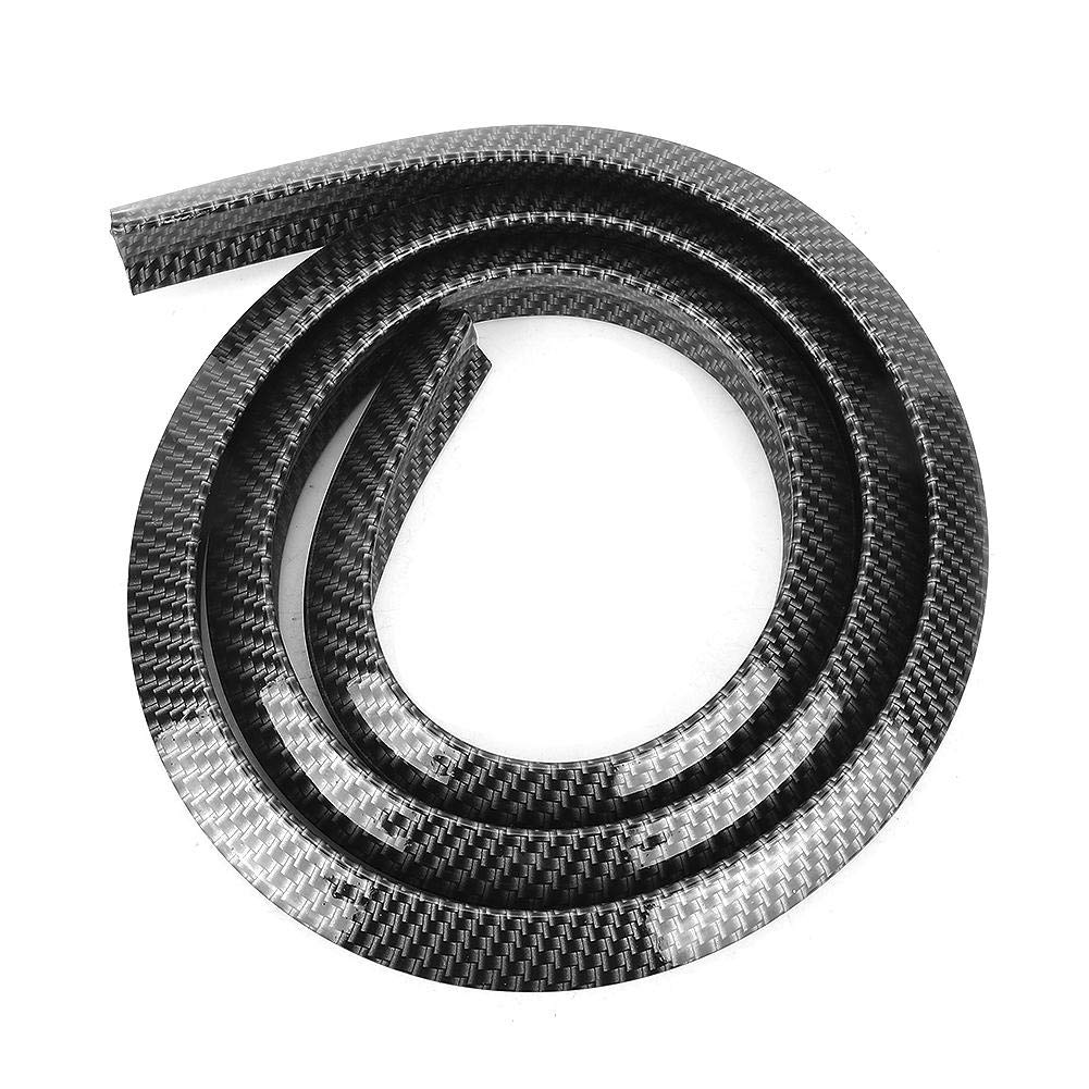 Kotflügelverbreiterung Radschutzbügel, Universal Kotflügel Verbreiterung 1,5 m Carbon Auto Rad Augenbrauen Trimmstreifen Car Wheel Flares Rand Trim Protector Streifen Kotflügelverbreiterung Radschutzbügel, Universal Kotflügel Verbreiterung 1,5 m Carbon Auto Rad Augenbrauen Trimmstreifen Car Wheel Flares Rand Trim Protector Streifen von Tbest