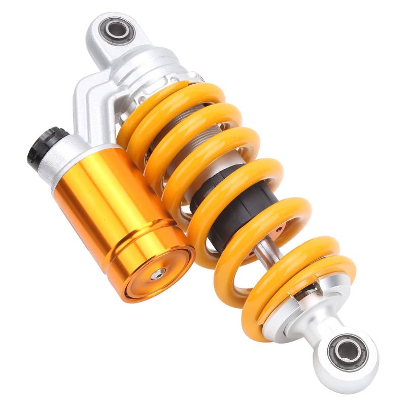 Motorrad-Stoßdämpfer, Stoßdämpfer vorne und hinten, Universal-Federungsdämpfer vorne/hinten, 240 mm, mit Lufttank, geeignet für Motorrad, MTB, Geländemotorrad von Tbest