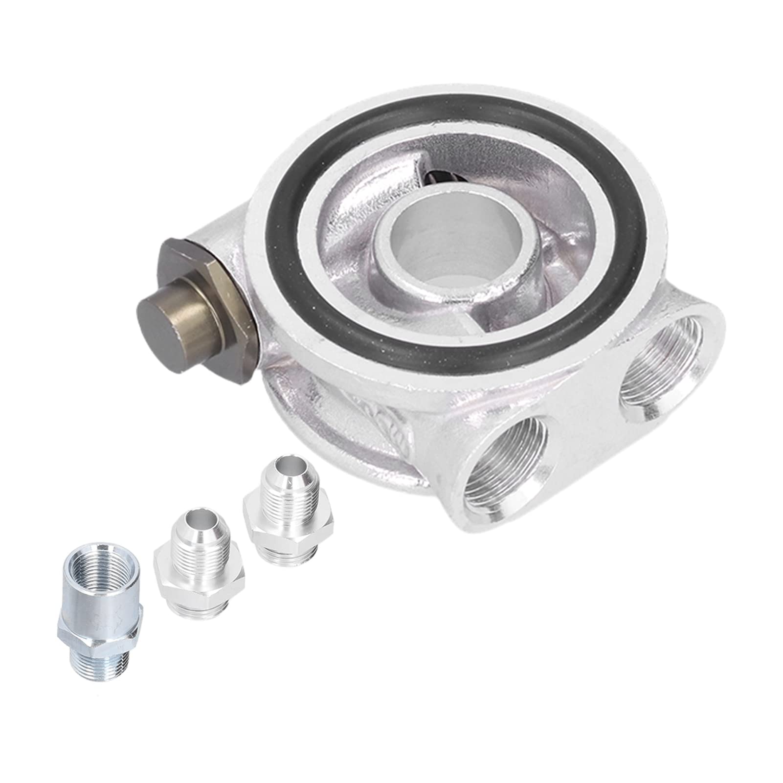 ?lkühlerfilter Sandwichplatte Thermoat Adapter Set, Motor?lkühler ?lfilter Adapter Montage 3/4 Zoll 16 UNF AN10 M18x1.5mm Fitting Universal für Auto ?lkühlerfilter Sandwichplatte Thermoat Adapter Set, Motor?lkühler ?lfilter Adapter Montage 3/4 Zoll 16 UNF AN10 M18x1.5mm Fitting Universal für Auto von Tbest