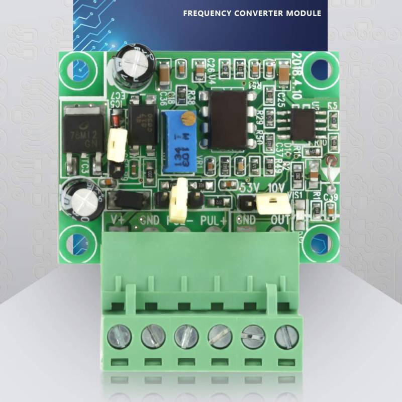 Pwm 5V zu 10V Spannungswandler, Funktionsgeneratoren Frequenz zu Spannungssignal 0 10Khz zu 0 10V Konvertermodul mit Isolierung von Tbest