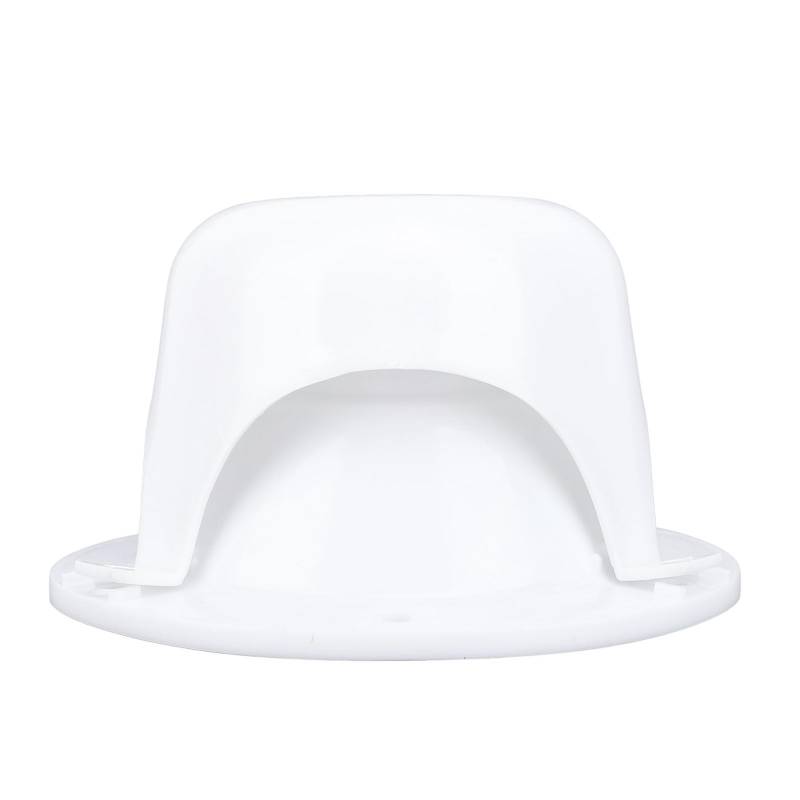 RV Sanitär Entlüftungskappe Einfacher Installationsdachentleitungsabdeckungsanhänger Wohnmobil Abs Material (WHITE) von Tbest