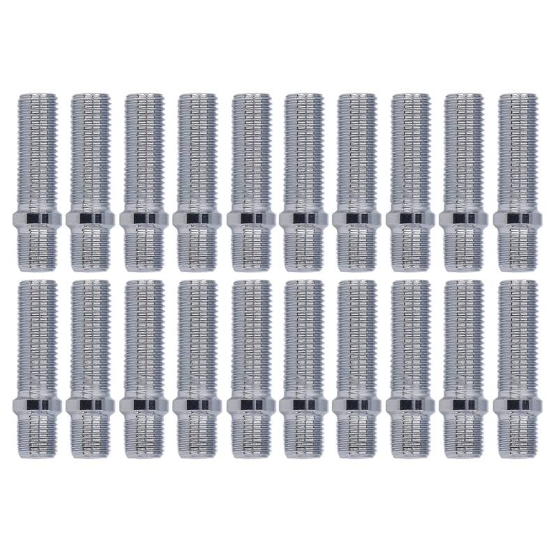 Radbolzenumbau, 20 Stück Radumbaubolzen 50 Mm Länge 33 Mm Schaft Radschraubenadapter Autos Radbolzenumbauschrauben(M12x1.5 to M12x1.5) von Tbest