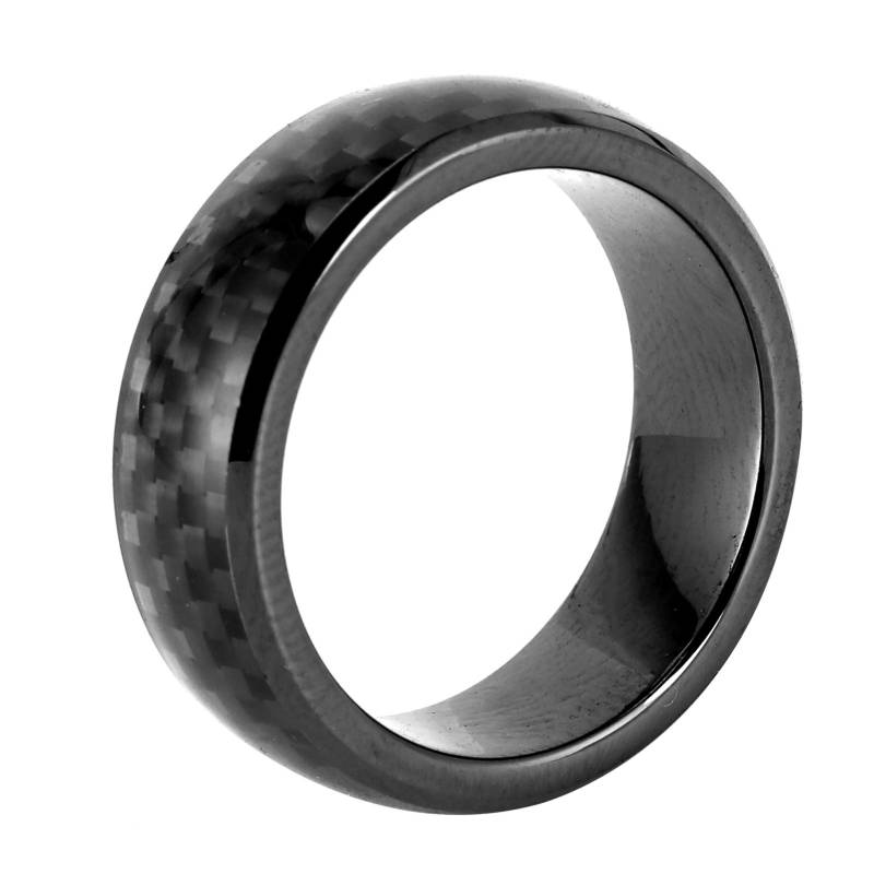 Ringgröße 13, Ring Key, Ring Key Model Y Men, Key Ring Model S Kohlefaser Auto Smart Finger Schlüsselanhänger mit Box Fit für Model X/S (12) von Tbest