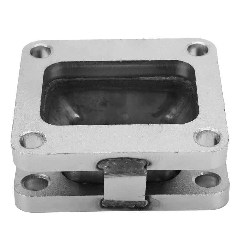 T3 auf T4 Turboflanschadapter T3 auf T4 Turboflanschadapter Turbolader und Zubehör 15-Grad-Turbo-Auspuffkrümmer-Flanschadapter für T3 auf T4 Edelstahlzubehör von Tbest