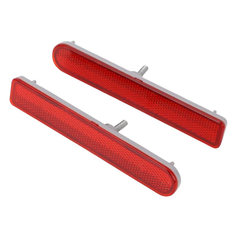 Tbest Autoschwanzreflektor, Hinterer Stoßfängerreflektor Red Linsen Car Schwanzreflektor für FJ Cruiser 2007-2014 von Tbest