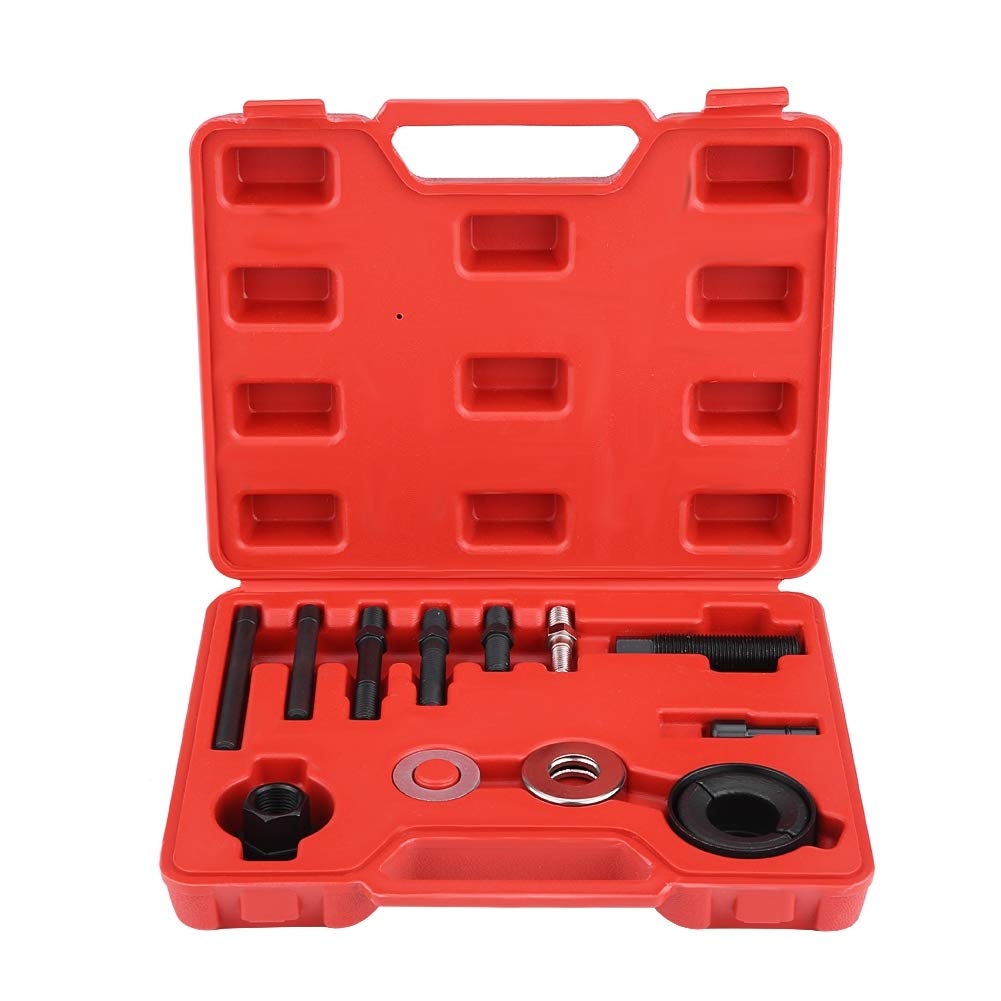 Tbest riemenscheiben abzieher, Pulley abzieher,Riemenscheiben-Abzieher und Installations-Kit, 12-teiliges Riemenscheiben-Abzieher-Installations-Set für GM Tbest riemenscheiben abzieher, Pulley abzieher,Riemenscheiben-Abzieher und Installations-Kit, 12-teiliges Riemenscheiben-Abzieher-Installations-Set für GM von Tbest