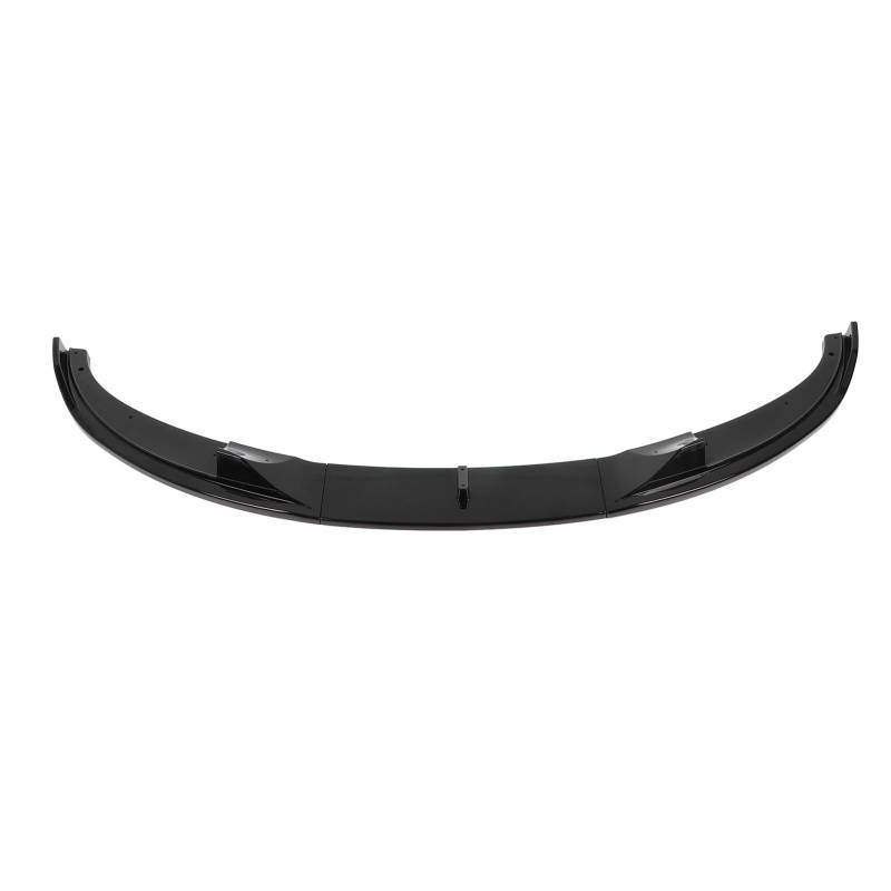 Tbest Sportlicher Front Stoßstange Lip Spoiler Hochfester Sportlicher Stoßstange Lip Chine Splitter Diffusor Front Stoßstange Lip Chin für E60 E61 M5 2005-2010 (glänzend schwarz) von Tbest