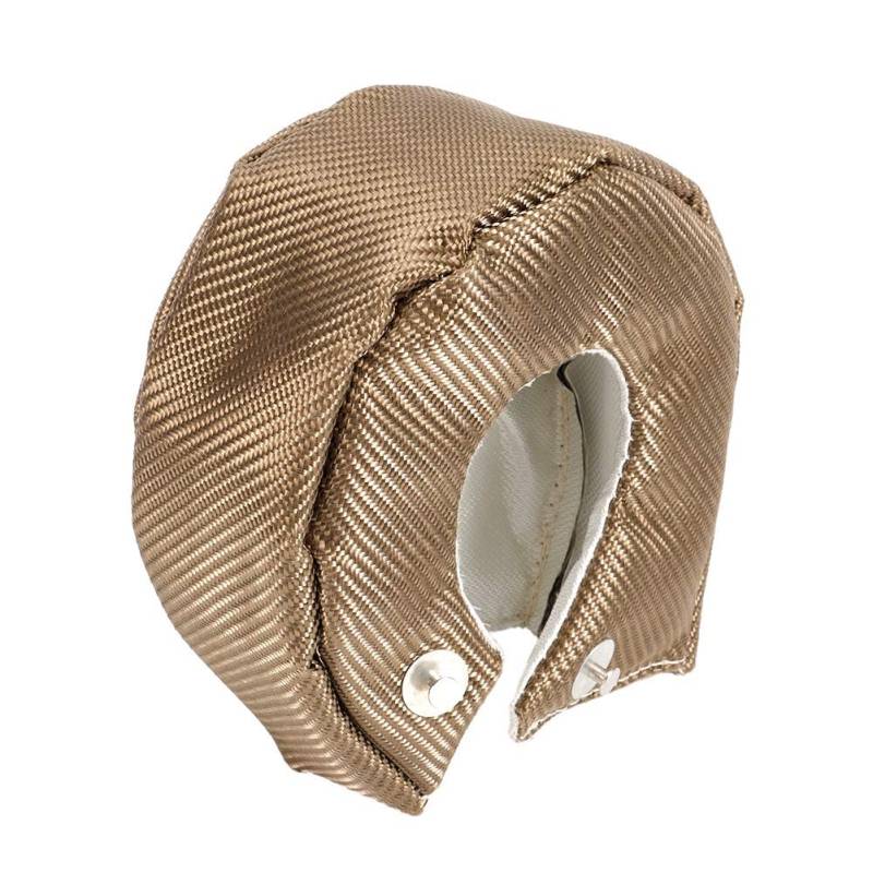 Turboladerabdeckung, Single Titan Turbo Heat Shield Blanket Barrier Turboladerabdeckung T3/GT35/GT37/GT40/GT42 von Tbest