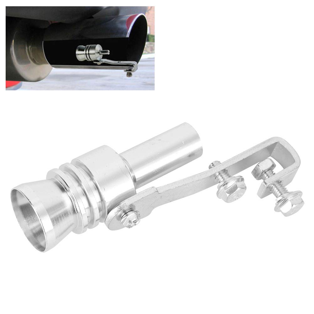 Universal Turbo Sound Auspuff Pfeife, Auspuff Sound Booster Auto Modifikation Schwanz Kehle Auspuffpfeife Aluminiumlegierung Silber Tc L Universal Turbo Sound Auspuff Pfeife, Auspuff Sound Booster Auto Modifikation Schwanz Kehle Auspuffpfeife Aluminiumlegierung Silber Tc L von Tbest
