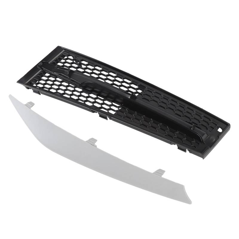 Vordere Stoßfänger-Nebel-Leichtkühler-Kühlergrill-Set, Vordere Stoßfänger Lower Kühlergrill Trim Set Stylish Decoration Upgrade für 3er E92 E93 LCI 2011-2013 (Links: von Tbest
