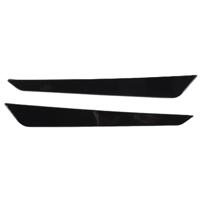 Vordere Stoßstange Side Splitter Sporty Look Front Stoßstange Seitlich Diffusor Ersatz für WRX STI VA 2015-2021 (Helles Schwarz) von Tbest