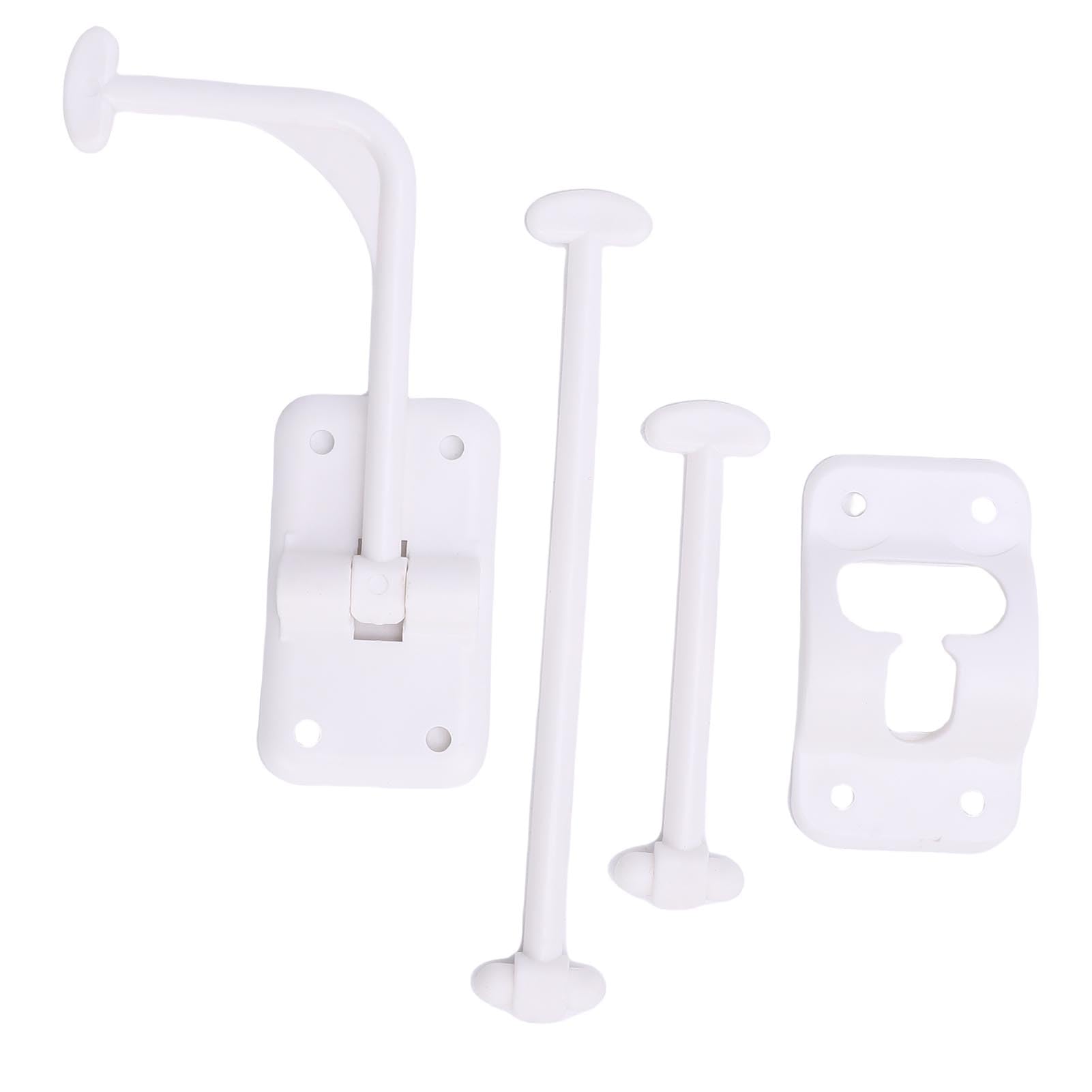 Wohnmobileingangstürhalter Sichere Fixierung Verbessert Sicherheit Multifunktional 90 Grad Catch Campervan Anhänger (WHITE) von Tbest