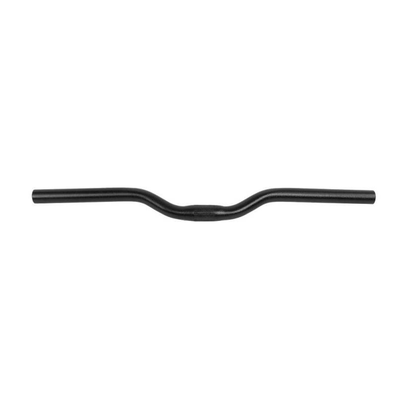 trekking lenker,Fahrradlenker 25,4,Lenkstange Fahrrad 25,4 Cm,Fahrrad Lenker,Fahrradlenker Aluminium Mountain Road Riser Bar Extra Langer Lenker Geeignet Für 25.4Mm 520Mm Riser Bar 5 Farben(Schwarz) von Tbest